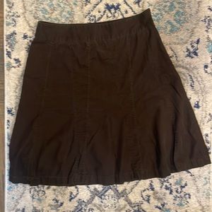 Size 4 Ann Taylor corduroy skirt- chocolate brown